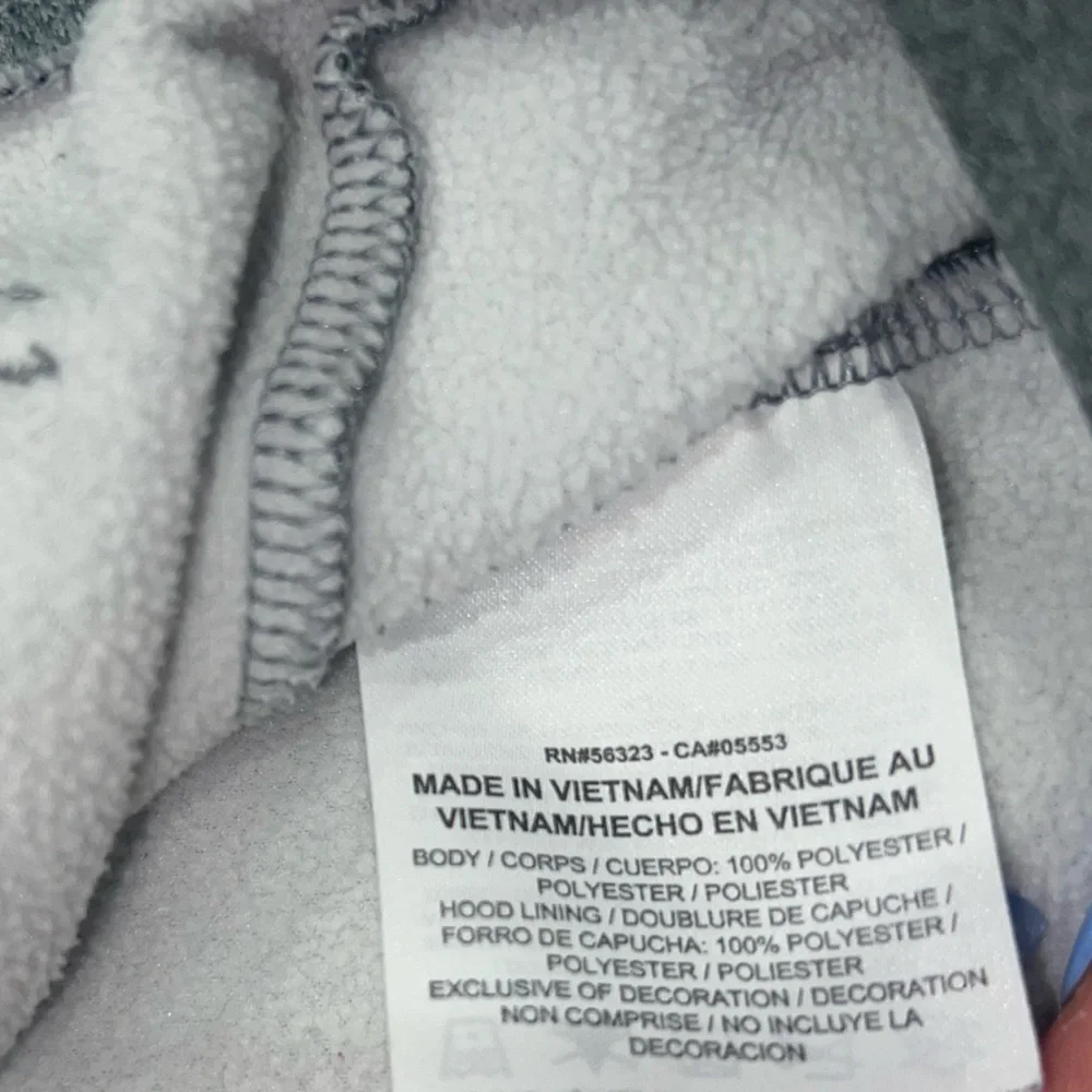 Adidas- Grey and black hooded sweatshirt - Picture 5 of 6